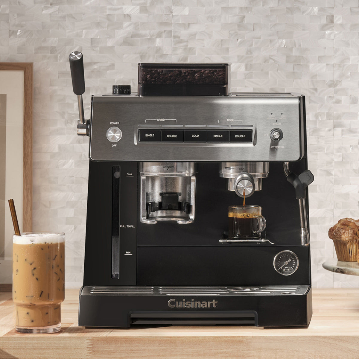 Cuisinart Espresso Bar Grind and Brew Espresso Machine