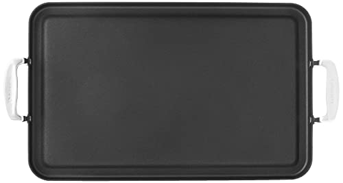 Cuisinart Chef Classic Nonstick Hard Anodized 13 by 20 Inch Double Burner Griddle