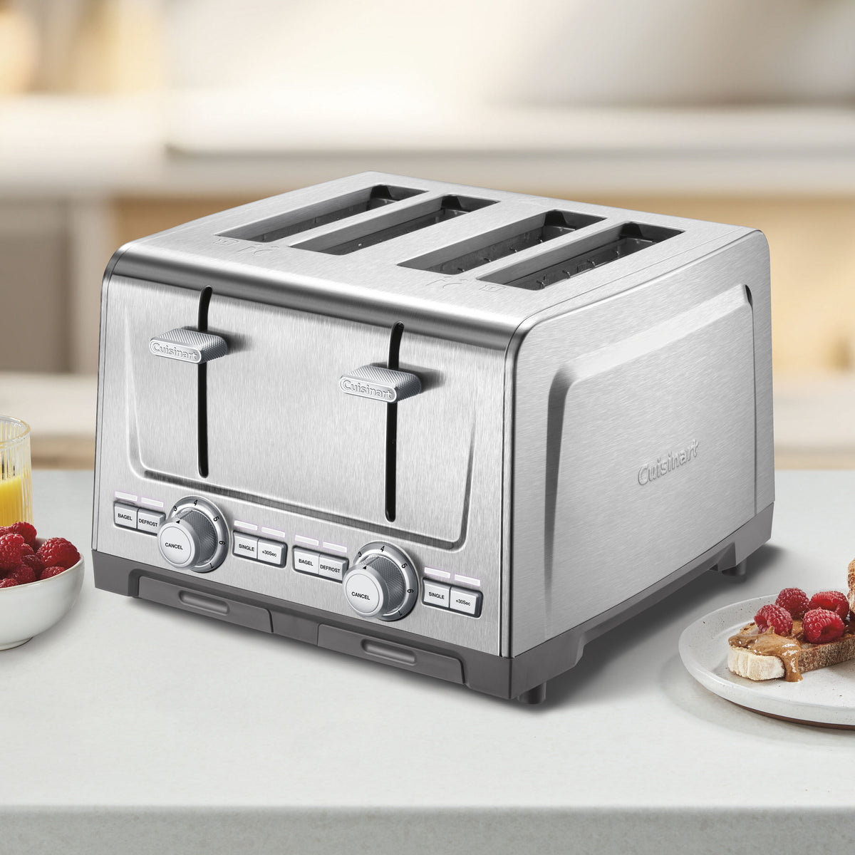 Cuisinart 4-Slice XL Slot Stainless Steel Toaster