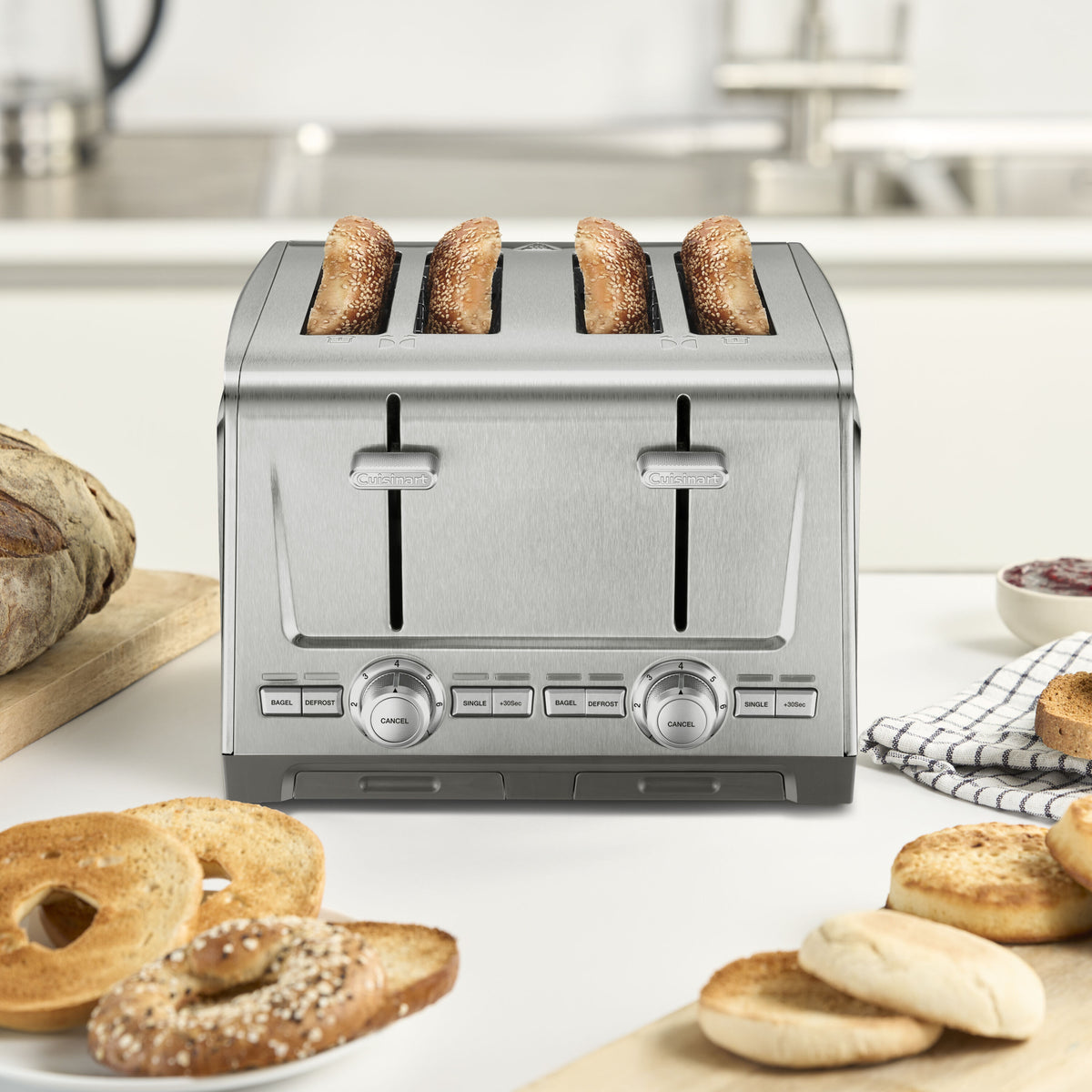 Cuisinart 4-Slice XL Slot Stainless Steel Toaster