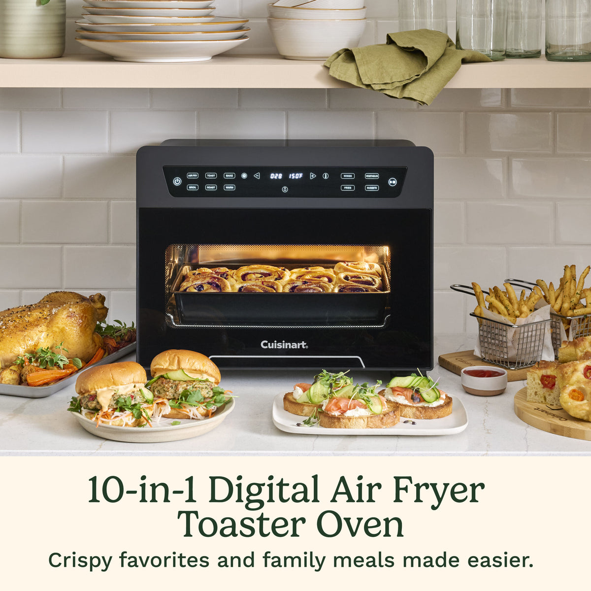 Cuisinart 10-in-1 Digital Toaster Oven Air Fryer