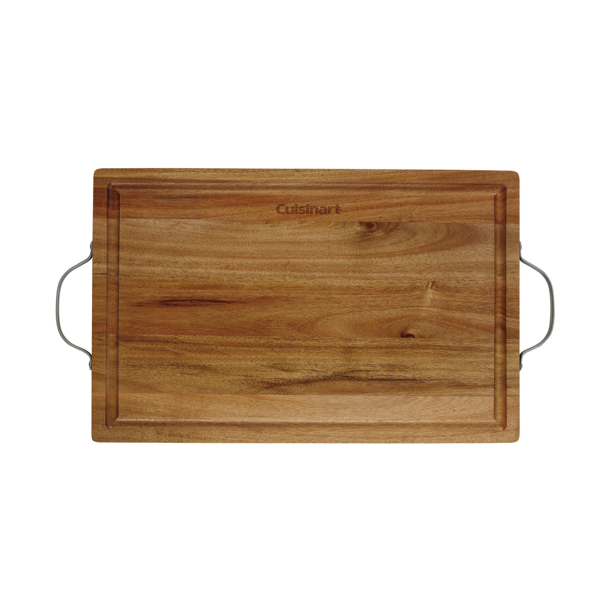 Cuisinart 18-Inch Acacia Carving Board with Handles