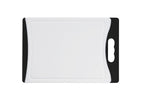 Cuisinart 11-Inch White Cutting Board with Black Edge