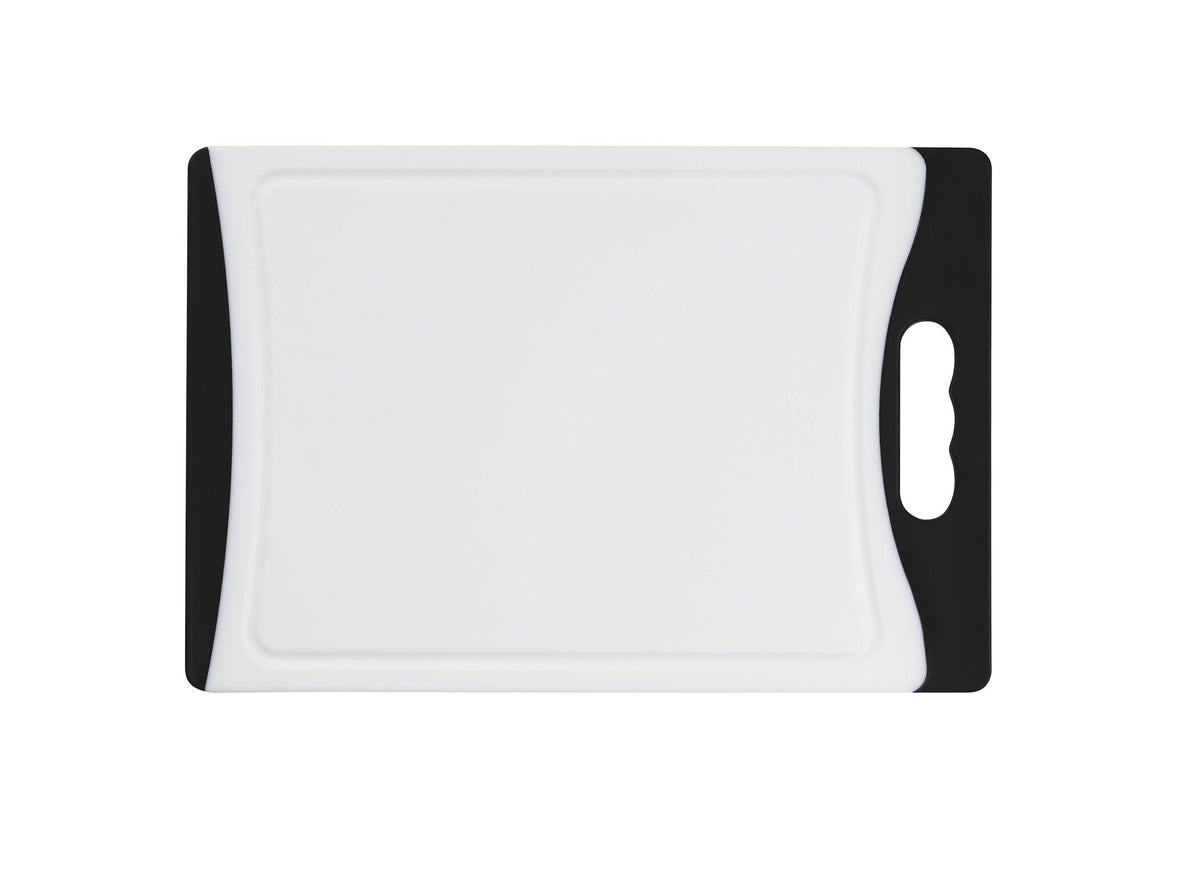 Cuisinart 11-Inch White Cutting Board with Black Edge