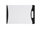 Cuisinart 11-Inch White Cutting Board with Black Edge