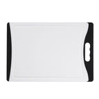 Cuisinart 14-Inch White Poly Cutting Board with Black Edge