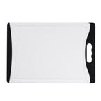 Cuisinart 14-Inch White Poly Cutting Board with Black Edge