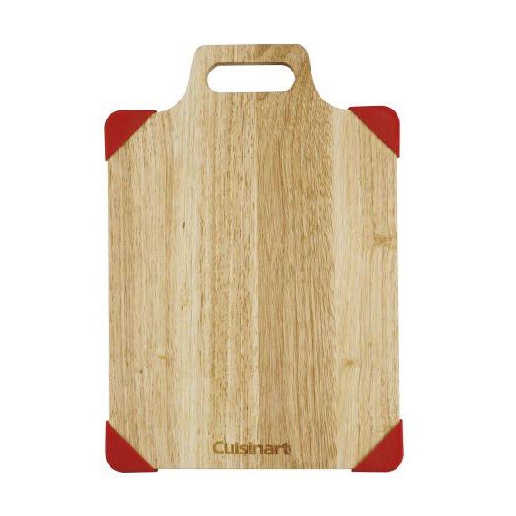 Cuisinart 15-Inch Rubberwood and Silicone Cutting Board