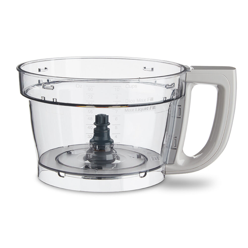 10 cup work bowl silver