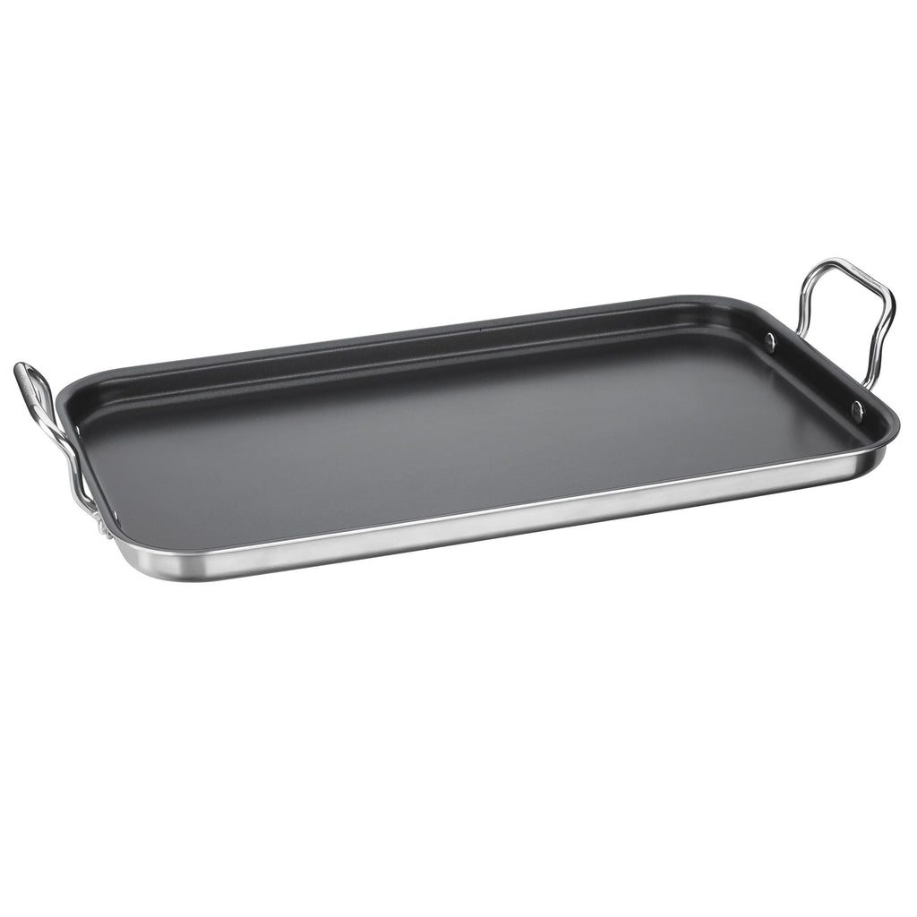 Cuisinart Multi-Clad Tri-Ply Stainless Double Burner Griddle