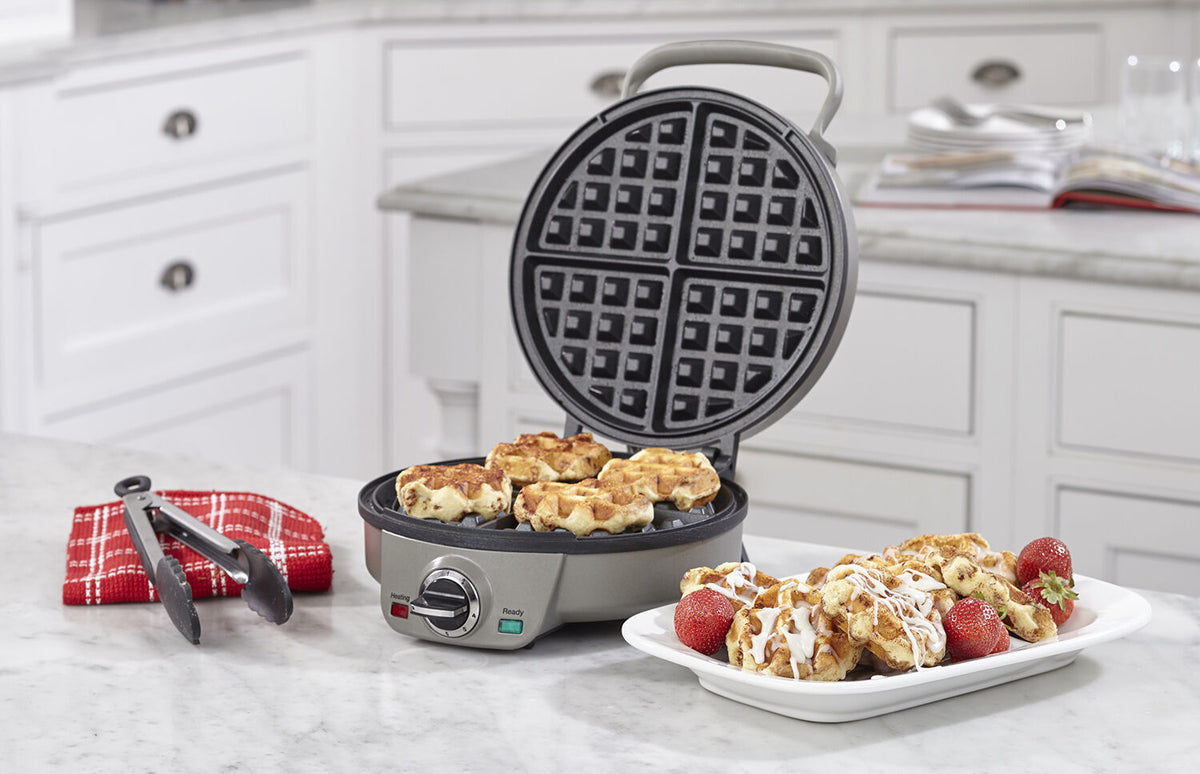 Cuisinart 4-Slice Round Belgian Waffle Maker