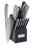 Cuisinart Graphix Collection 13 Piece Stainless Steel Knife Block Set